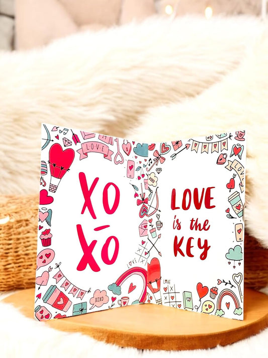 XoXo Valentine's Day Greeting Card