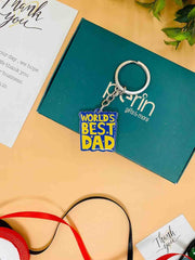 World's Best Dad Keychain