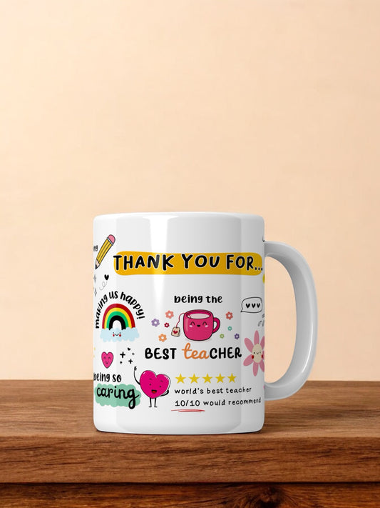 Thank You Teacher Mug