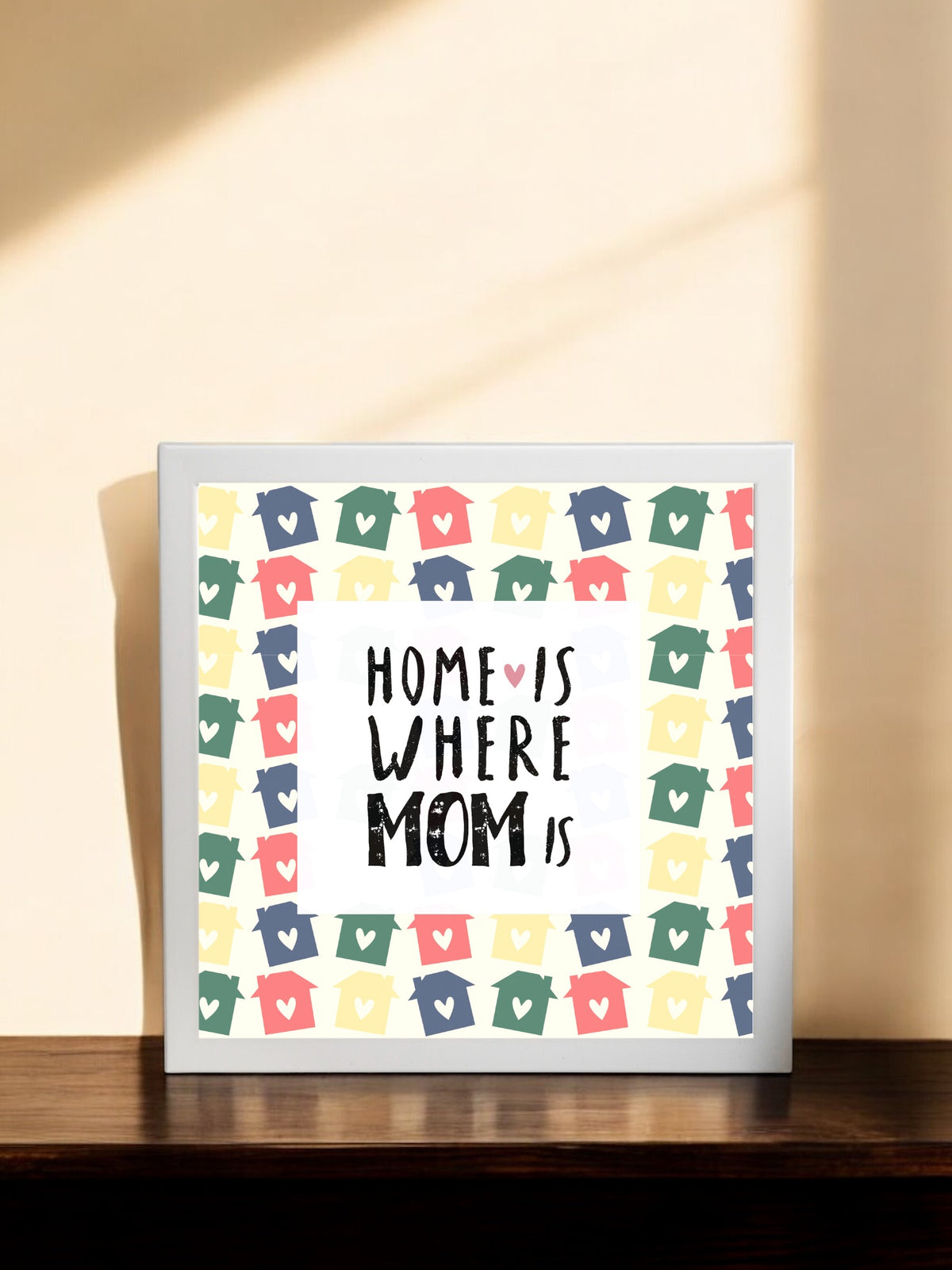 Home Is Where Mom Is Framed Poster