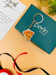 Pizza Keychain