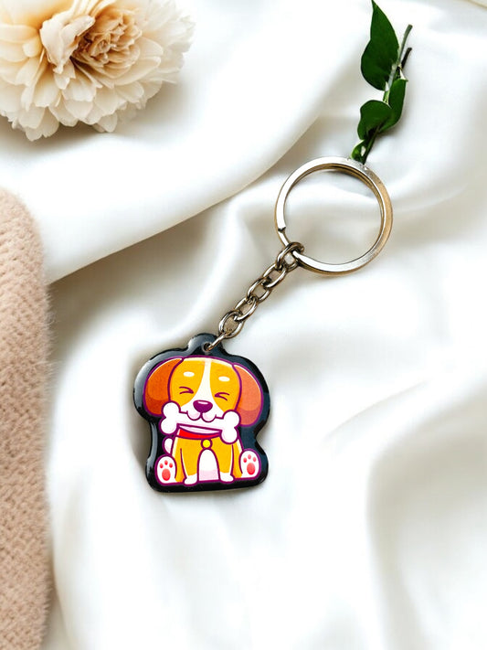 Beagle Keychain