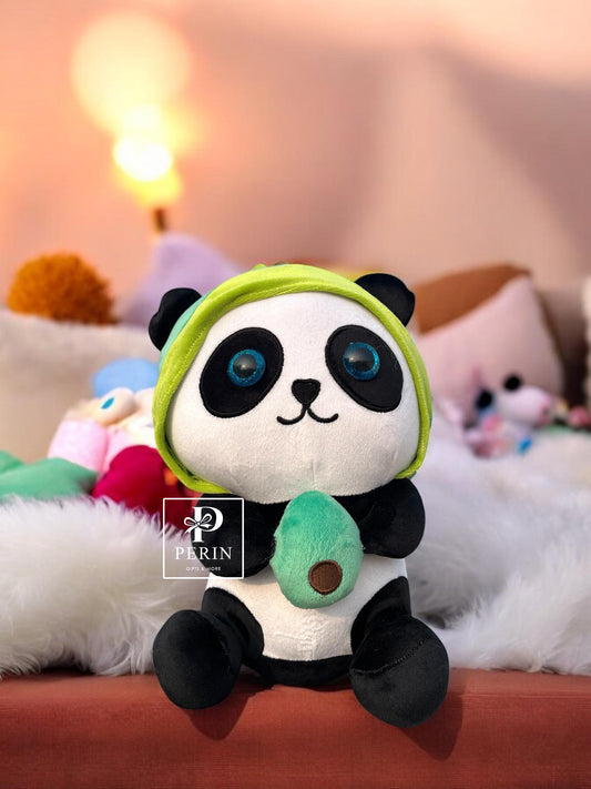 Avocado Panda Soft Toy